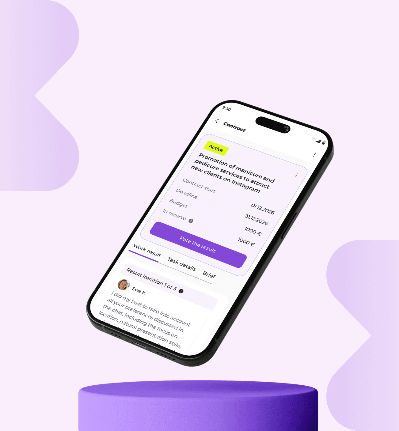 All work in one place